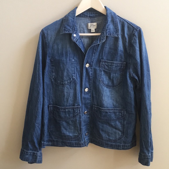 J. Crew Jackets & Blazers - J.Crew- NWT! denim chore jacket, size S